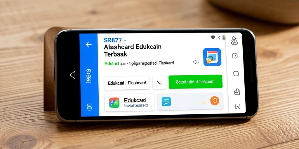 Tampilan antarmuka SR877 yang interaktif dan menarik.